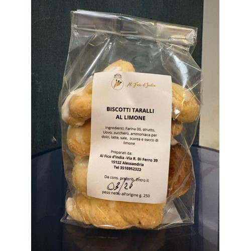 Taralli al limone gr. 250