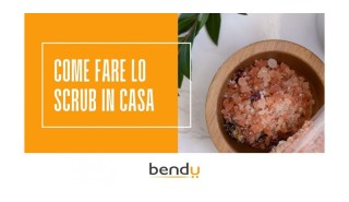 Come fare lo scrub in casa